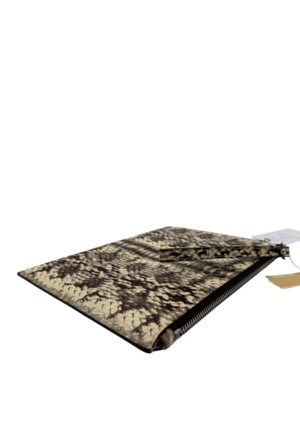 MICHAEL KORS - JET SET PHYTON CLUTCH - Image 7